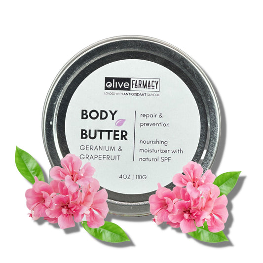 Olive Farmacy Olive Oil Body Butter, skincare for people with sensitive skin