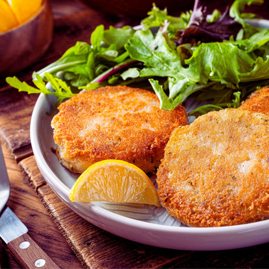 Fish Cakes with Salt Cod