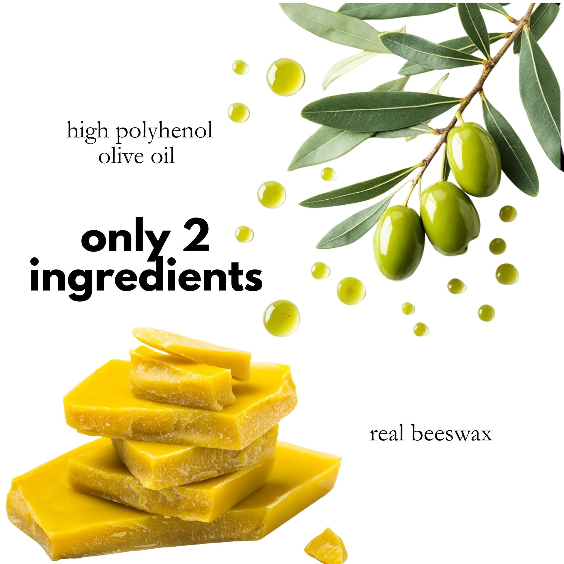Olive Farmacy's Unscented Lip Balm Ingredients