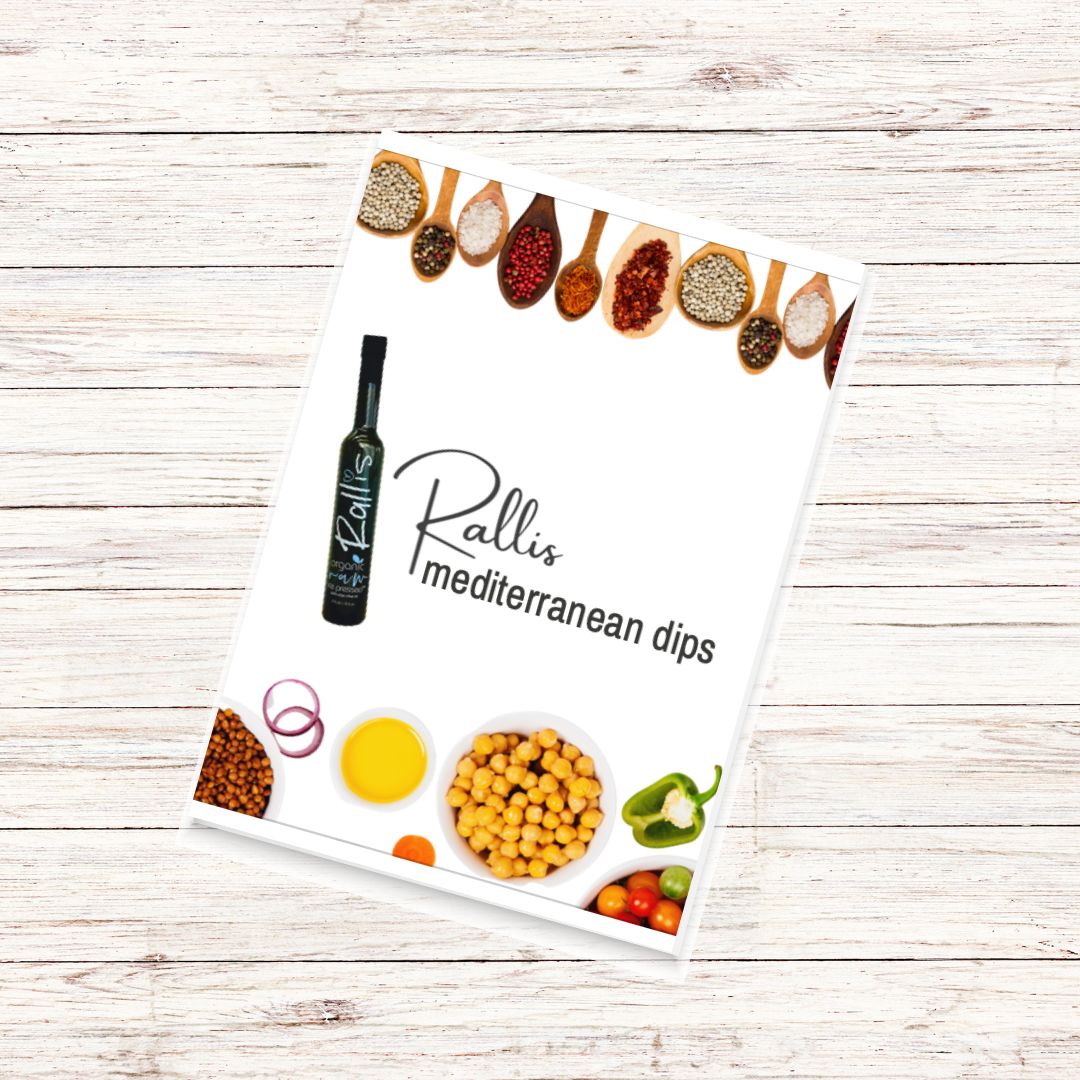 Rallis Olive Oil, healthy dips, hummus